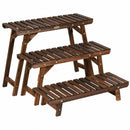 3 Tier Step Design Plant Shelf Rack