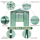 9 x 12 Feet Portable Folding Pop-up Greenhouse with Windows