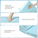 4" Gel Injection Memory Foam Mattress Top Ventilated Mattress Double Bed-Full Size