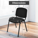 Set of 5 Conference Chair Elegant Office Chair for Guest Reception