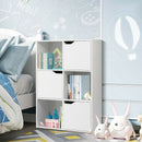 6 Cube Wood Storage Shelves Organization