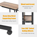 C-Shape Mobile Snack End Side Sofa Laptop Table