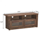 TV Stand Entertainment Center with 2 Shelves