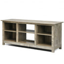 2-Tier 58" TV Stand Entertainment Media Console Center-Gray