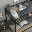 Metal Bunk Bed Twin Over Classic Bunk Bed Frame