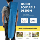 Portable Folding Steel Frame Hammock with Bag-Blue