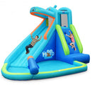 Inflatable Water Pool with Splash and Slide without Blower