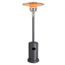 Garden Propane Standing LP Gas Steel Accessories Heater-Silver Gray