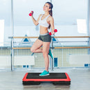 43" Height Adjustable Fitness Aerobic Step with Risers-Red
