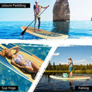Inflatable Stand Up Paddle Board Surfboard with Bag Aluminum Paddle and Hand Pump-M