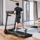 3HP Folding Electric Treadmill Running Machine-Red