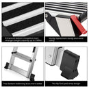 330 lbs Aluminum Folding Non-slip Drywall Step Stool Ladder