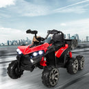 Kids Battery-Powered Ride-On Toy with 4WD-Red